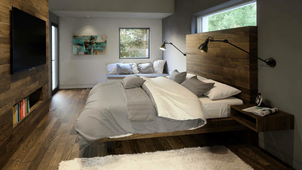 modern bungalow alloi bedroom