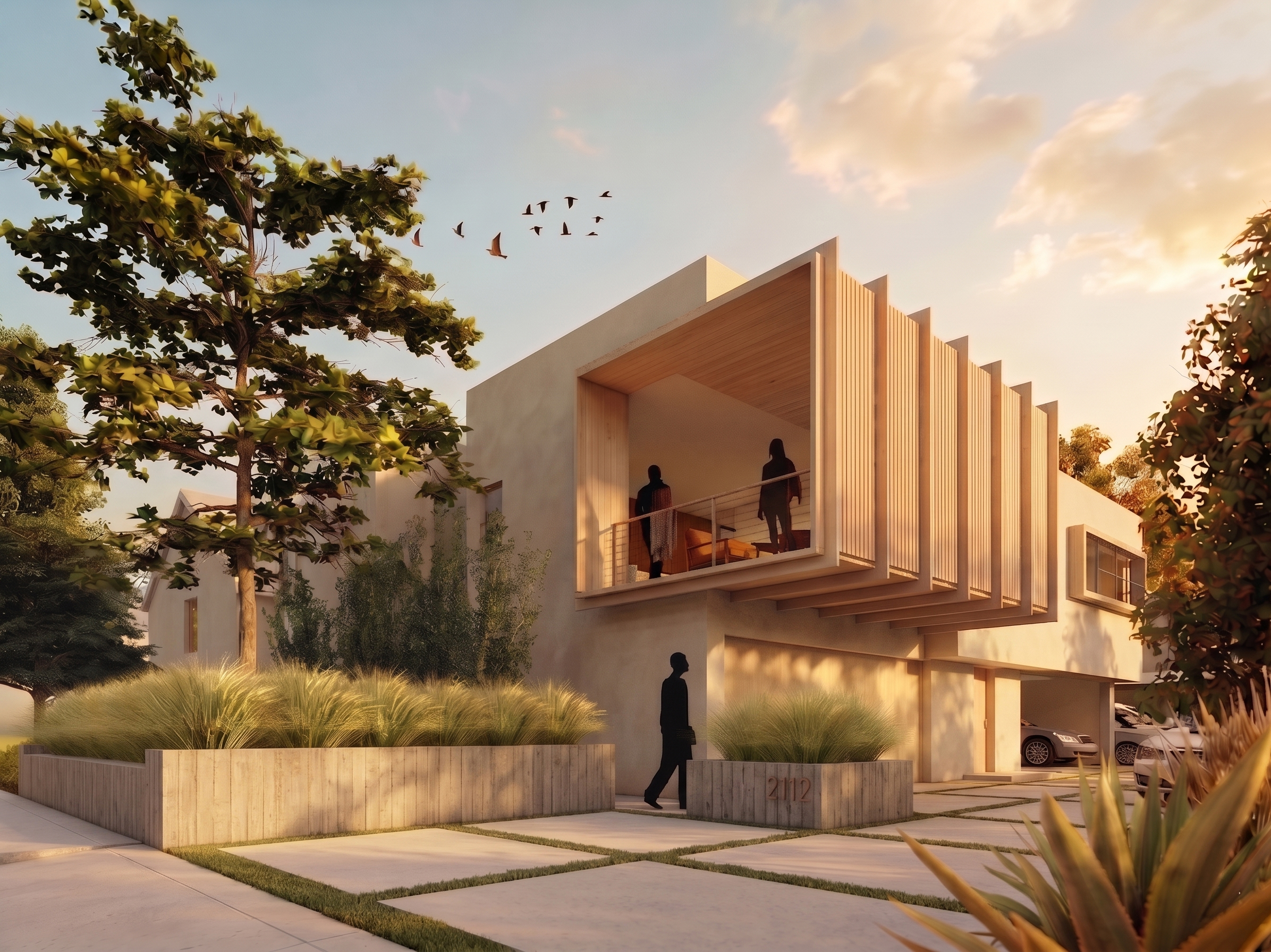 anisotropic-house-alloi-architecture-warm modern-wood slats-modern architecture-updated